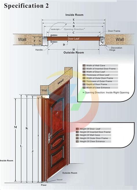 1,406 width of door frame products are offered for sale by suppliers on alibaba.com, of which you can also choose from modern, traditional width of door frame, as well as from swing, sliding, and. Door Leaf Width & Door Frame Width Door Jamb Width Door ...