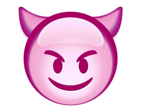 Emoji Purple Devil Photos Cantik