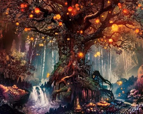 Enchanted Forest Wallpaper Uygulamasi Nature Wallpaper