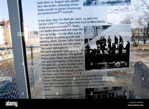 Berlin 2009 Gunter Litfin shot escape 1989 DDR Germany Unified positive