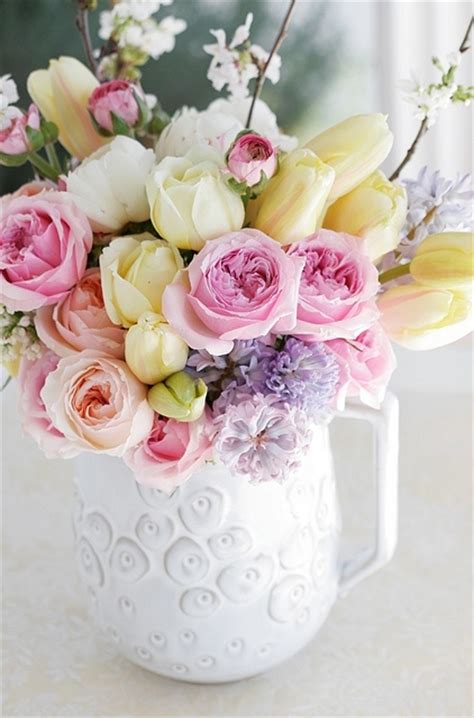 Pretty Pastel Fresh Cut Flowers Pictures Photos And Images For