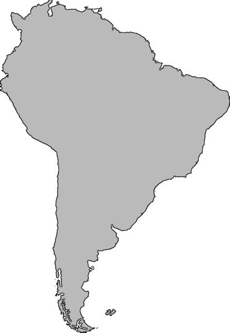 United States South America Blank Map Png Clipart Americas Angle