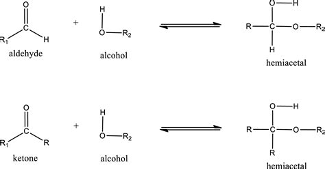 The Structural Formula Of Hemiacetal That Is Formed When Acetaldehyde