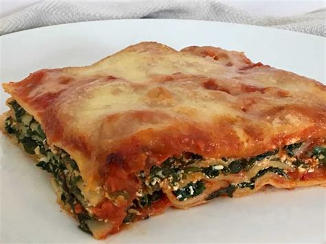 Spinach And Ricotta Lasagne Zeshlife