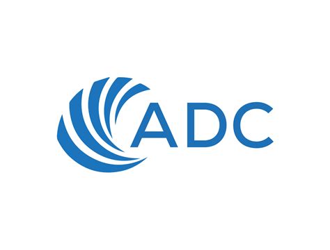 Adc Abstract Business Growth Logo Design On White Background Adc