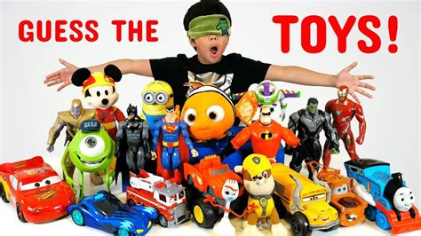 Guess The Toy Game Challenge Kids Surprise With Troy Youtube
