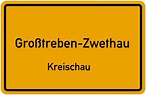 Ortsschild Großtreben-Zwethau-Kreischau kostenlos: Download & Drucken