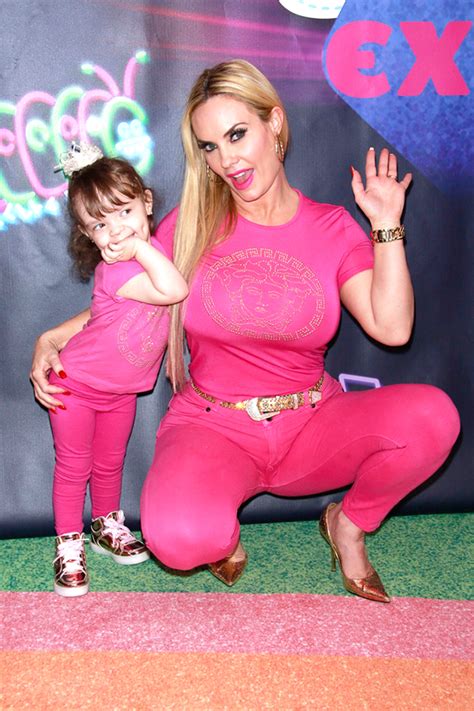 Coco Austin Daughter Chanel Wear Matching Blush Bikinis In New Pics Hollywood Life