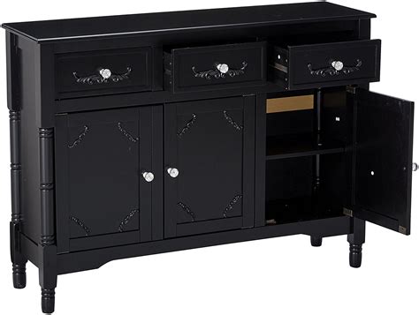 Camden Wood Contemporary Sideboard Buffet Display Console Table With S