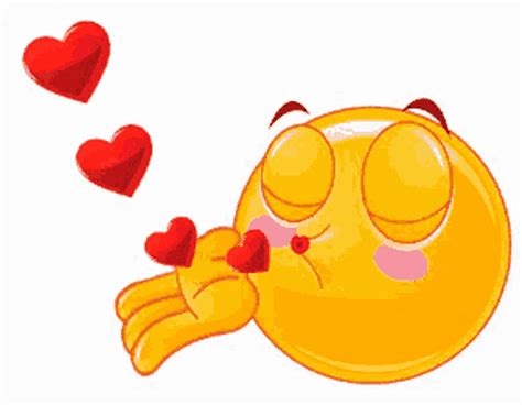 Smiley Emoji Gif Smiley Emoji Kissing Gifs Entdecken Und Teilen My