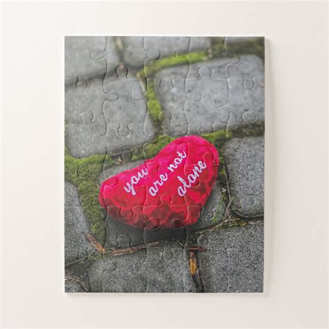 You Are Not Alone Jigsaw Puzzle Zazzle