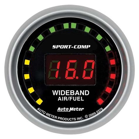 Autometer Sport Comp Digital Wideband Air Fuel Ratio Gauge