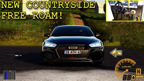 New Huge Ireland Free Roam Map In Assetto Corsa Beautiful Countryside