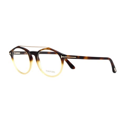 unisex round optical frames dark havana tom ford touch of modern