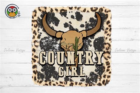 Country Girl Graphic By Owlsomevintage · Creative Fabrica