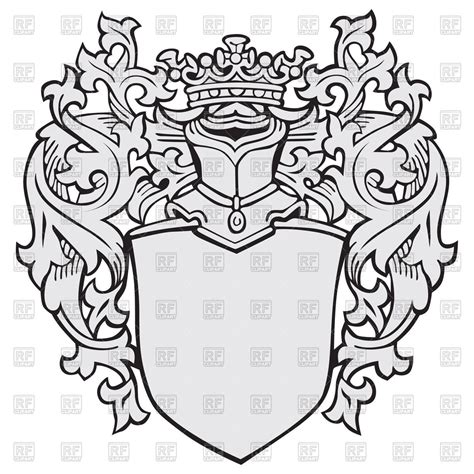 Heraldry Design Coat Of Arms Vector Artwork