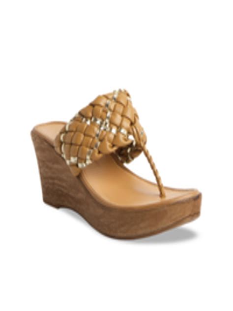 Buy Eridani Beige Wedge Sandals Heels For Women 16675540 Myntra