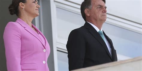A Presidente Da Hungria Katalin Novák é Recebida Pelo Presidente Da República Jair Bolsonaro