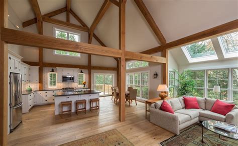 Our modern post and beam homes combine contemporary architecture with old world timber frame structure. Small Post and Beam Floor Plan: Eastman House - Yankee ...