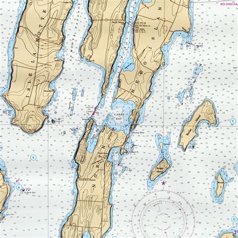 Lake Champlain Depth Chart Noaa