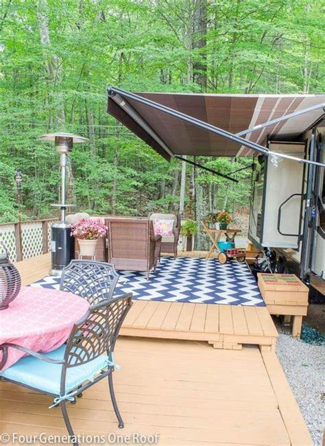 23 Best And Wonderful Rv Patio Decorations On A Budget