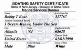 Nj Boating License Photos