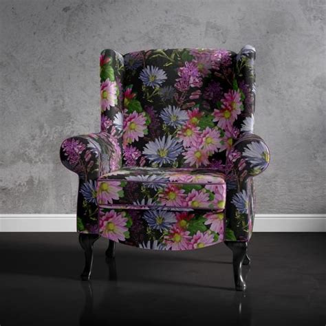 Hence, your options might be limited. Modern Floral Accent Chair | Floral accent chair, Accent ...