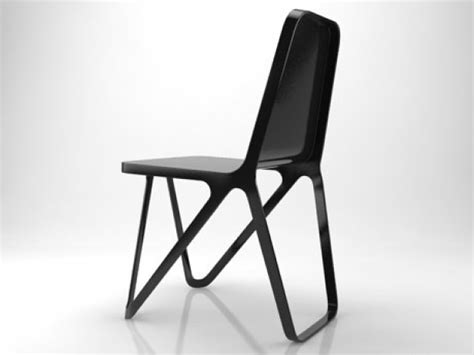 Aluminium Chair 3d Model Sebastian Scherer Germany