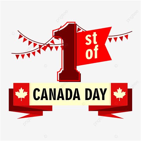 Happy Canada Day Vector Design Images Happy Canada Day 1st Of July