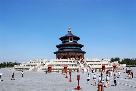 World Visits Temple Of Heaven Beijing China Most
