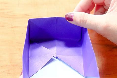 How To Fold A Paper Box 12 Steps With Pictures Wikihow Paper Box
