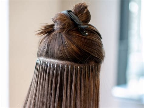 White girls' hairs tends to be silkier and thinner in texture. How To Glue In Hair Extensions: The Easy Way Out!