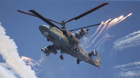 Russian Ka 52 Shot Down With Piorun Manpads