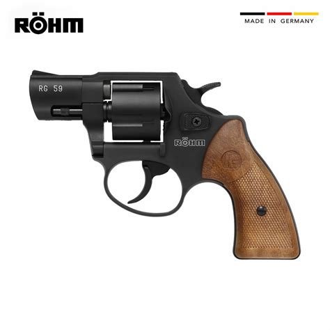 Röhm Rg 59 Schreckschuss Revolver Brüniert 9 Mm Rk P18