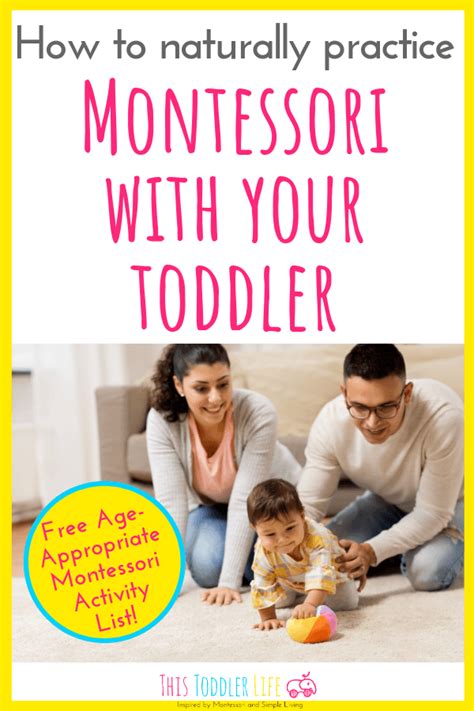 How To Naturally Practice Montessori With Your Toddler This Toddler
