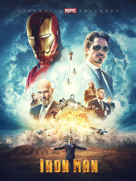 Iron Man Marvel Movie Posters Iron Man Fan Art Marvel Posters