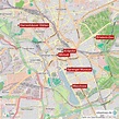 StepMap - Hannovers Sehenswürdigkeiten - Landkarte für Deutschland