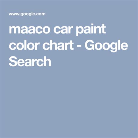 This information is used to create the pantone color of the year and the pantone fashion color report with the top fashion colors for the year Paint Colors Maaco - Paint Color Ideas