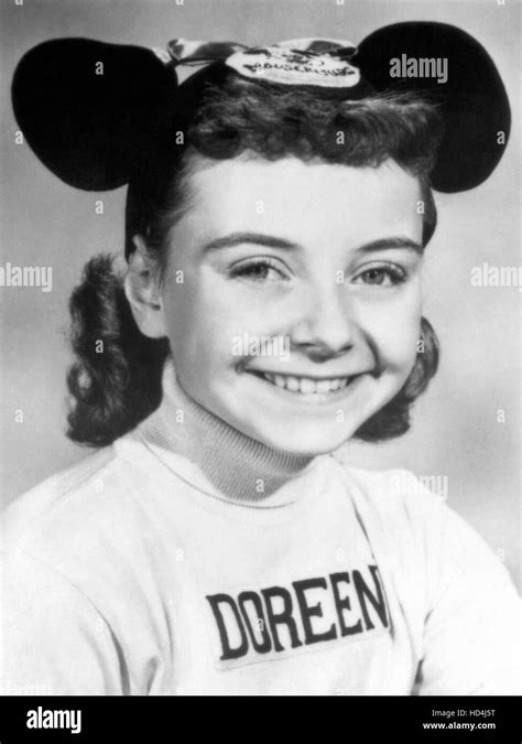 The Mickey Mouse Club Doreen Tracey 1955 59 Stock Photo Alamy