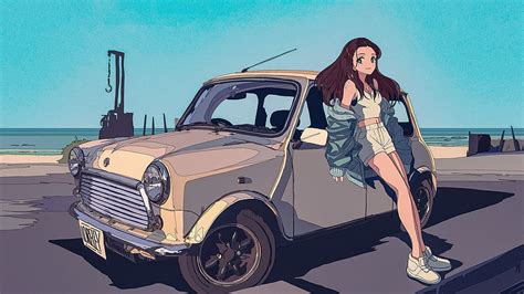 Car Anime Anime Car Aesthetic Hd Wallpaper Pxfuel