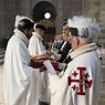 Cruzamiento de la Orden de Caballería del Santo Sepulcro en la Catedral ...