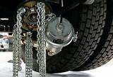 Semi Truck Tire Chains Photos