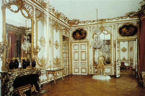 Pastel colors (beige, cream, sand) are often used as an alternative to white. Rococo Interior Design | Louis XV ROCOCO, Hotel de ...