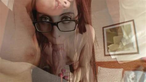 cute girl gives blowjob wearing glasses xhamster
