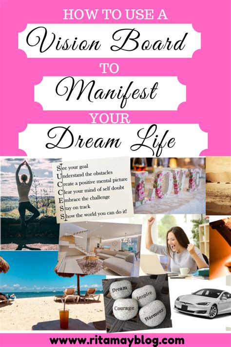 How A Vision Board Helps You Manifest Your Dream Life With Ease