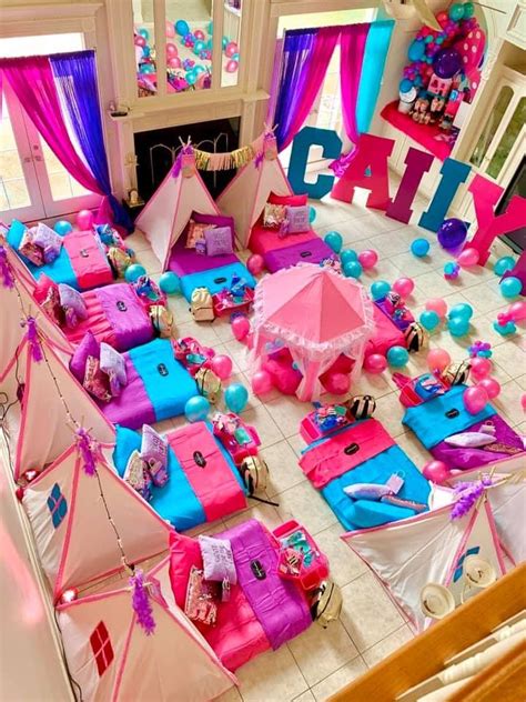 Pin By Nicole Burlingame On The Life For Me Birthday Sleepover Ideas Girls Sleepover Party