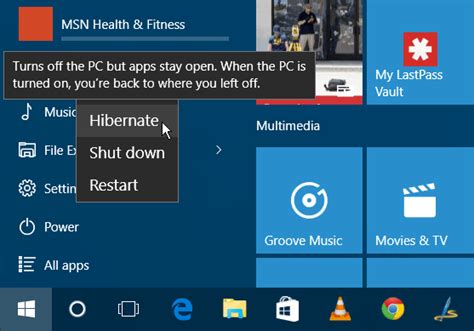 Steps to add hibernate option in windows 10 start menu. How to Enable Hibernate Mode in Windows 10