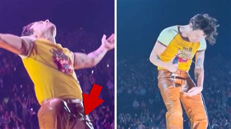 Harry Styles Rips Pants While Performing In Front Of His Celeb Crush R Thiscelebrity