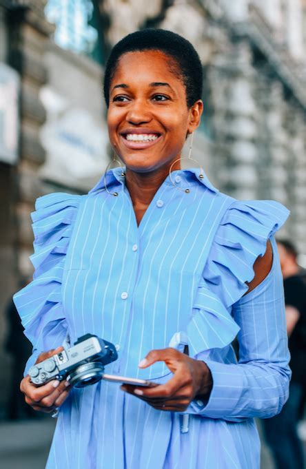 The Best Way To Wear Ruffles With A Big Smile Tamu Mcpherson