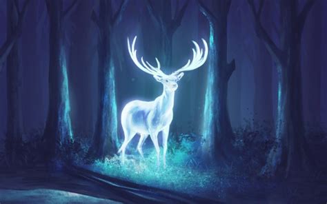 Deer Fantasy Artwork 4k Harry Potter Deer Painting 3840x2160